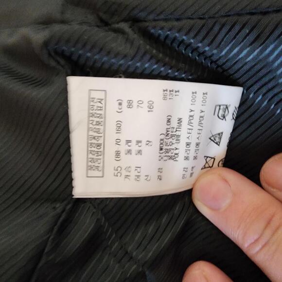 Flawless EMG Wool-Blend Blazer black shimmer – Korean 55 (US Small) - Picture 8 of 8